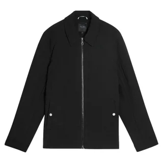Ted Baker Manburn Mens Black Harrington Jacke