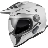 Bogotto Motocrosshelm H331 BT Bluetooth Enduro Helm, Integriertes Kommunikationssystem,geeignet Für Brillenträger,vorb