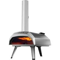 Karu 12 , Pizzaofen edelstahl, Multi-Brennstoff, für Pizzen bis ca. Ø 31cm