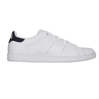 Lonsdale - "Leyton" Sneaker für Herren, Leder (Weiß/Marine)
