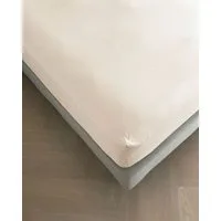 Kayori Spannbettlaken Emma, Mako-Satin, Gummizug: rundum, (1 Stück), 100% Baumwollsatin