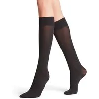 FALKE Feinkniestrümpfe Pure Matt Kniestrümpfe semi-blickdicht & matt (1-Paar) semi-blickdicht & matt