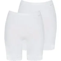Mey Lange Unterhose Lights (2er Pack) mit Spitze, Taillensitz, flacher Bund, kein Einschneiden