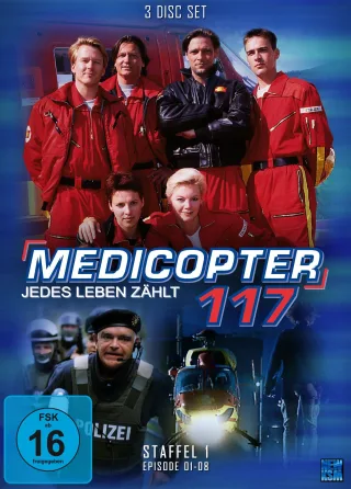 Medicopter 117 - jedes Leben zählt: Staffel 1 Folge 01-08 (3 Disc Set)