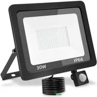 VIVIHEYDAY LED Flutlichtstrahler Flutlicht LED Wasserdicht Strahler Mit Bewegungsmelder, 30W 50W 100W