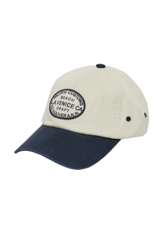 s.Oliver - Kappe blau/creme - Gr. - ONESIZE