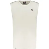 NORWAY 1963 T-Shirt Herren Tanktop Weiß mit Stickerei &