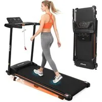 Nettlife Laufband klappbar Zuhause Leise Treadmill LED Anzeige Fembedienung Walking Pad, für Zuhause Walking Pad LED-Anzeige & Handlauf,138 x 62 x 105.5 cm