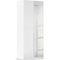 OTTO home Drehtürenschrank Kleiderschrank Schrank Garderobe AGORDO mit Dekor- oder Hochglanzfront (in zwei Griff-Farben, Breiten 91-405 cm) durchdachte Innenausstattung, in 8 Breiten und 2 Höhen MADE IN GERMANY