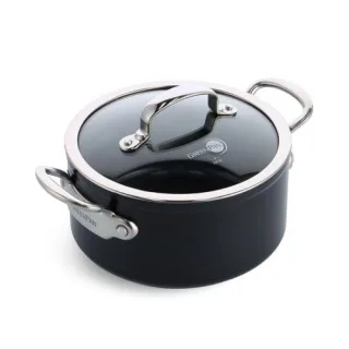 GreenPan Barcelona Pro Kasserolle 20cm Schwarz