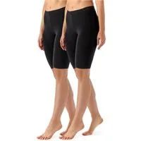 Merry Style Leggings 2 Pack Damen Kurze Leggings aus Viskose MS10-145 (2-tlg) elastischer Bund