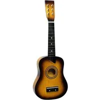 MSA Kindergitarre 1/16 Modell 6 Saiten Konzertgitarre 64cm, Lindenholz Gitarre