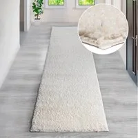 OTTO home Hochflor-Teppich Viva Shaggy, in Standard- und Premium-Qualität, 30 mm oder 45 mm Höhe, rechteckig, Uni Farben, einfarbig, weich, kuschelig, Läufer, Kundenliebling