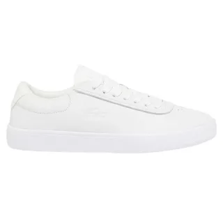 Lacoste - "Baseshot Evo" Sneaker für Damen, Leder (Weiß)