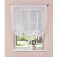OTTO home Gardine Lulu (1 St), Stangendurchzug, transparent, Voile, transparent, Voile mit Stickerei