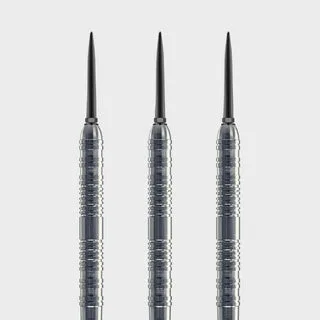 Steel Dart Barrel Zylinder Grip2 V2 - Silber / 21g