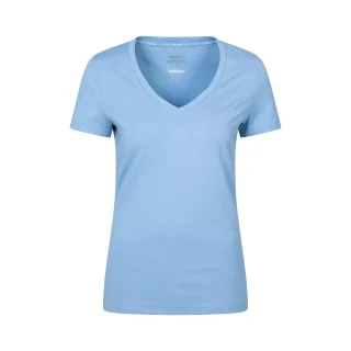 Mountain Warehouse - "Vitality" T-Shirt V-Ausschnitt für Damen (Hellblau)