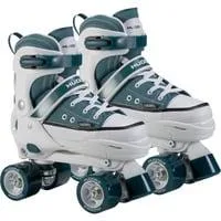 Roller Skates Gr. 32-35, Rollschuhe blau/weiß, Sneaker-Look
