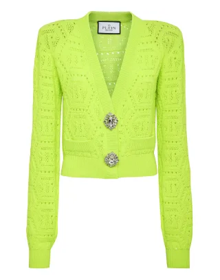 Strickjacke Monogram