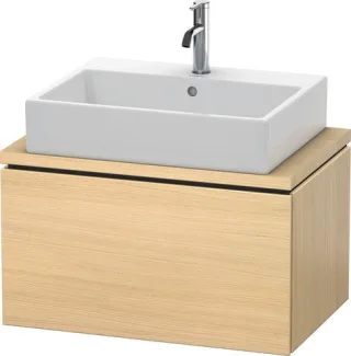 Duravit L-Cube Konsolenwaschtischunterbau wandhängend Mediterrane Eiche Matt 720x477x400 mm - LC5801 LC580107171