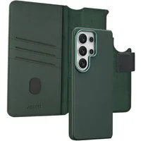 Accezz Smartphone-Mappe Accezz 2-in-1 Klapphülle aus Leder mit MagSafe Samsung Galaxy S26 Ultr
