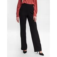 Vero Moda Anzughose VMMAYA MR STRAIGHT SOLID PANT Materialmix, mit Stretch, mide rise, straight fit