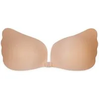 Dilara Push-up-BH trägerlos & selbsthaftend - Unsichtbarer BH für rückenfreie Outfits Atmungsaktiv & wiederverwendbar, dabei sicher & sanft zur Haut