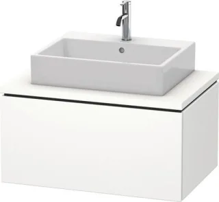 Duravit L-Cube Konsolenwaschtischunterbau wandhängend Weiß Supermatt 820x547x400 mm - LC581208484 LC581208484