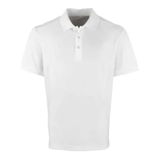 Premier - "Coolchecker" Poloshirt für Herren (Weiß)