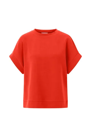 Rich & Royal - T Peached Shirt sunset red - Gr. - XL