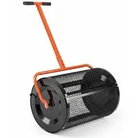 COSTWAY Streuwagen, (1-tlg), 77 L Kompoststreuer, Gartenstreuer, Kompostwalze