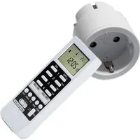 DIW-Funk Licht-Funksteuerung Funk-Set: Timer DTZ-505+1-5 Funkstecker DIR-2300 zur Auswahl, für Innenbeleuchtung, Aussenbeleuchtung in geschuetzten Bereichen, Kaffeemaschinen, Ventilatoren, Heizluefter, Klimageraete, Aquariumtechnik, Poolpumpen, Pflan