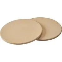 2er-Set Pizzasteine für TravelQ beige, Ø 25,4cm