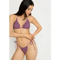 LSCN by LASCANA Triangel-Bikini mit trendigem Allover-Print