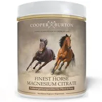 Cooper&Burton Magnesiumcitrat für Pferd & Pony hochdosiert, 1 Kg Pulver, für: Pferd
