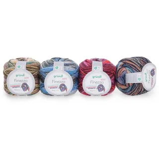 gründl Wolle Finezza Garn-Set