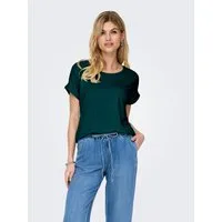 ONLY T-Shirt ONLMOSTER – Kurzarmshirt mit Aufschlag und klassischem Look Viskosemischung, regular fit