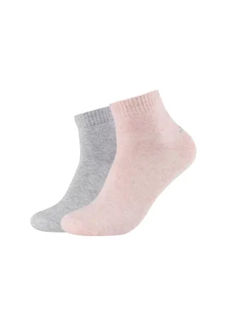 s.Oliver Red Label - Unisex Socken grau/pink - Gr. - 42