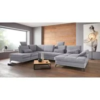 OTTO home Wohnlandschaft Costello U-Form, B: 363 cm mit Sitztiefen- & Armteilverstellung, optional Bettfunktion & Bettkasten