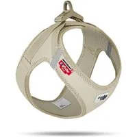 Curli Hunde-Geschirr Curli Vest Geschirr curli Clasp Cord Tan 3XS