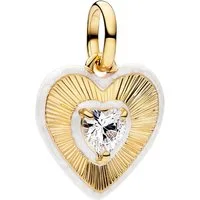 Pandora Charm-Einhänger 764409C01, strahlendes Herz