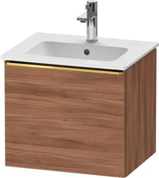 Duravit D-Neo Waschtischunterbau wandhängend Nussbaum Matt 510x402x440 mm - DE4260034790000 DE4260034790000