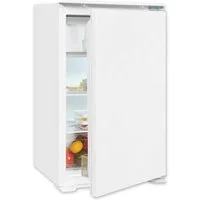 exquisit Einbaukühlschrank EKS5131-4-E-040E, 88 cm hoch, 54 cm breit, 4-Sterne-Gefrierfach, 118 Liter Nutzinhalt, Optische Alarmfunktion