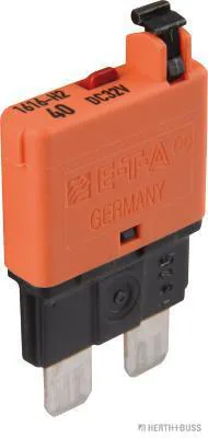 HERTH&BUSS Sicherungsautomat, Standard, 32V max., fast trip orange - 50295917