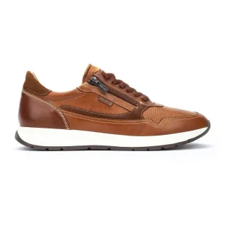 Pikolinos Herren-Sneaker aus braunem Leder, bequem und tragbar - Getafe