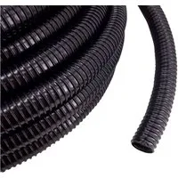 Aquaone Spiralschlauch AquaOne Teichschlauch Spiralschlauch 19 mm 3/4" 5 Meter schwarz Top Qualität Rolle pvc lichtundurchlässig Pumpe Filter