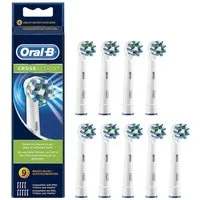 Braun Aufsteckbürsten Precision Clean Aufsteckbürsten 9 Stück – Optimal für gründliche