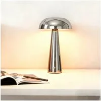 OTTO home LED Tischleuchte Katniss - Akkuleuchte, Dimmer, Dimmfunktion, Ein-/Ausschalter, Farbwechsel, USB-Ladefunktion, mehrere Helligkeitsstufen, LED fest integriert, warmweiß - kaltweiß, Farbwechsel, 2600 mAh Akku, USB-C, Akkulampe, Tischlampe kab