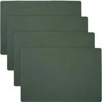 Erwin Müller Platzset Tischset "Lagoa" 4er-Pack, abwaschbar Uni