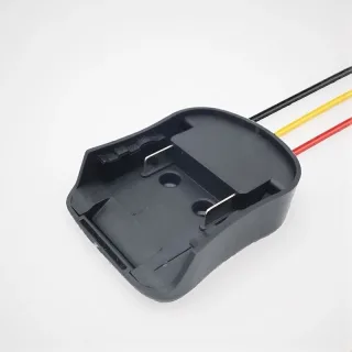 Multi-purpose Power Adapter Dock Compatible with Makita 18V Batteries Reliable ABS Shell Easy Connections for DIY Projec